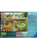 Ravensburger Puzzle 1.000 Teile 1000 Teile - Schrebergarten Ab 14 Jahre in bunt