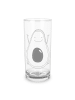 Mr. & Mrs. Panda Blümchentailglas Avocado Glücklich ohne Spruch in Transparent