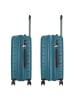 Polestream Strz by Asteroid 4 Rollen Trolley M 64 cm mit Dehnfalte in deepsea green