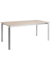 Beliani Esstisch FELETTO in Beige/Weiß - (W) 90 x (H) 76 x (L) 180 cm