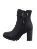 Ital-Design Stiefelette in Schwarz