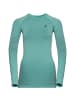 Odlo Funktionsshirt Crew neck l/s PERFORMANCE WARM ECO in Marine