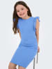 KIDS ONLY Kogdrea Rüschen Kurzarm Sommerkleid in ultramarine