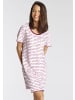 Vivance Active Sleepshirt in pink-rot-gestreift