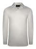 SikSilk Langarmpolo Revere Polo in White