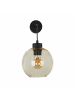 Licht-Erlebnisse Wandlampe (B)28 x (H)30 cm in Schwarz Bernstein