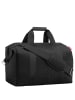 Reisenthel travelling allrounder L - Reisetasche 48 cm (leo vanilla) in mesh black