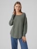 Vero Moda Strickpullover in Laurel Wreath