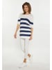 usha BLUE LABEL Damen Pullover in Weiss Marine