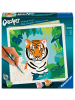 Ravensburger Verlag GmbH Spiel - CreArt, Malen nach Zahlen Adults Trend - Wilder Tiger