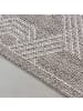 KADIMA DESIGN Teppich Outdoor Flachgewebe Geometrisch Polypropylen Balkon