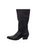 Lazamani Westernstiefeletten in Schwarz