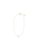Luxenter Luxenter necklace with white pearl and 18-carat yellow gold finish - Talori