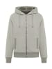 ELBSAND Zip-Jacke mit Kapuze Torre in Stone Melange