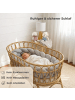 nordic coast company  Bettschlange geflochten, waschbar, feste Enden, extra breit Jersey