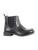 Geox Rawelle-Lederstiefeletten Schwarz