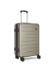 Worldpack New York 2.0 4 Rollen Kofferset 3-teilig champagner-metallic