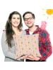 Mr. & Mrs. Panda Dekokissen Biene Happy ohne Spruch in Rosa