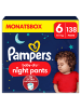 Pampers Monatsbox Night Pants, "Baby-Dry", Größe 6, 138 Stück, 15kg+