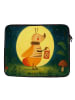 Mr. & Mrs. Panda Laptop Case Glühwürmchen Design ohne Spruch in Weiß