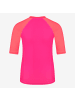 Trollkids Badeshirt Kvalvika T in bright pink