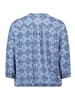 CARTOON Casual-Bluse mit Muster in Blau/Grün