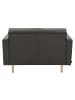 58 aufm Kessel SOFA 2-Sitzer Kazia Flachgewebe anthrazit