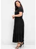 sheego by Joe Browns Maxikleid in schwarz