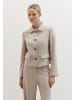 More & More leicht taillierter, melierter Kurzblazer in dust melange