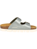 Palado Plateau-Pantoletten Korfu PL Metallic in Olive