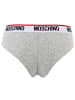 Moschino Slip 2er Pack in Grau
