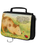 Mr. & Mrs. Panda badtasche Hund Marienkäfer Design mit Spruch in Weiß