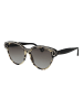 Hally & Son Frauen Sonnenbrille Schmetterling Creme