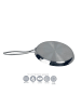 Cheffinger Edelstahl Crêpe Pfanne ø28 cm - Induktionsgeeignet & Antihaft in Silber