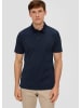 s.Oliver BLACK LABEL Polo-Shirt kurzarm in Blau