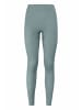 Hessnatur Hessnatur Leggings Regular Cut PURE FUNCTION aus Bio-Merinowolle mit Seide in sturmblau