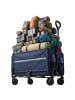 relaxdays Bollerwagen in Blau - (B)50 x (H)97 x (T)76 cm