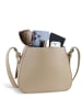 Bugatti Luna - Schultertasche S 23 cm (schwarz) in beige
