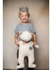Efie Spieltier XL Teddy mit Krone, Made in Germany, Größe: ca. 56 cm