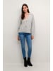 Cream Strickjacke CRMerle Oversize fit in Grey Melange