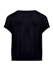 Betty Barclay Lochstrick-Pullover mit Wasserfallausschnitt in dunkelblau