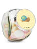 Mr. & Mrs. Panda Vorratsdose Glas Schnecke Sir ohne Spruch in Gelb Pastell