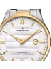 Candino Analog-Armbanduhr Candino Classic silber, gold groß (ca. 41mm)