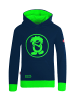 Trollkids Hoodie Pullover "Troll" in Marineblau / Hellgrün