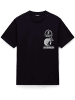 Napapijri T-Shirt "S-Funes Ss" in Schwarz