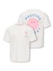 KIDS ONLY T-Shirt Loose Print Kogrosita Bio-Baumwolle in cloud dancer