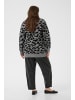 KAFFE curve Strickjacke KCsandia Loose fit in LGM/Black Leopard