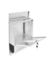 relaxdays Briefkasten in Silber - (B)30 x (H)33,5 x (T)8,5 cm