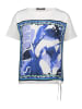 Betty Barclay Blusenshirt mit Schleifenknoten in Patch Cream/Blue
