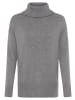 Tamaris Strickpullover in hellgrau melange